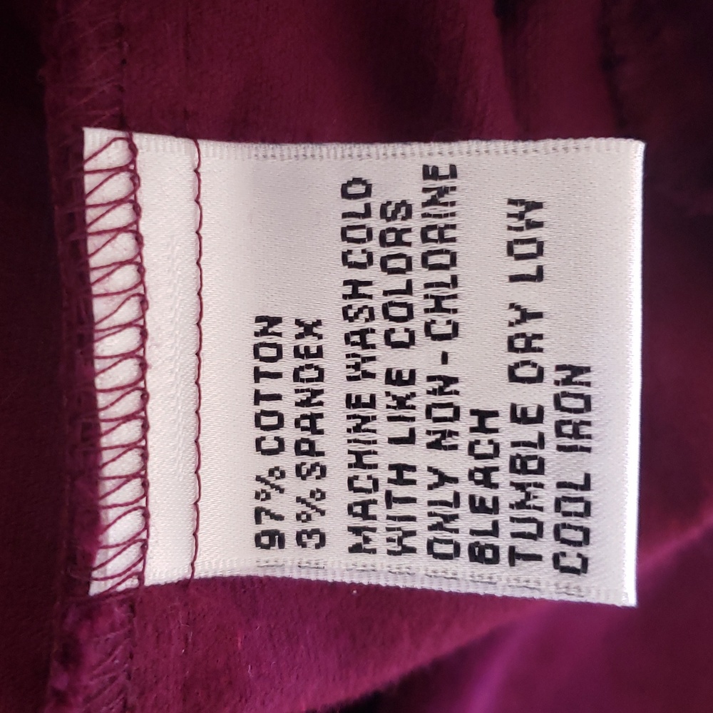 Talbots Plum Purple Velvet Tailored Blazer Jacket Size 8P Petite - Picture 12 of 12